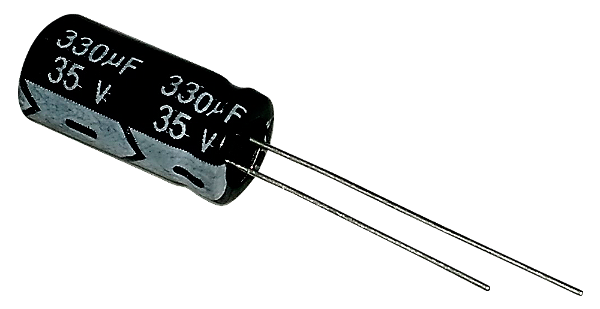 Capacitor Eletrolítico 330uf x 35V