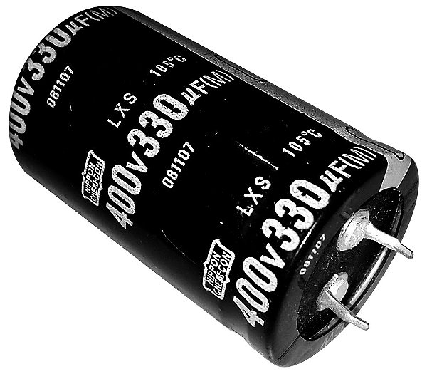 Capacitor Eletrolítico 330uf x 400V
