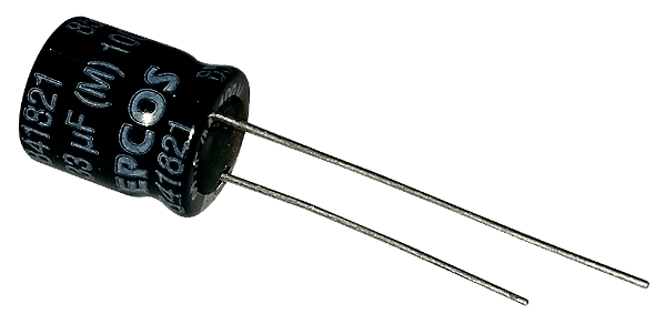 Capacitor Eletrolítico 33uf x 100V