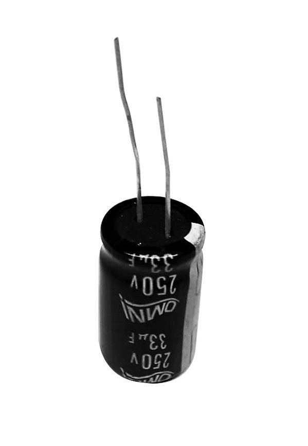 Capacitor Eletrolítico 33uf x 250V