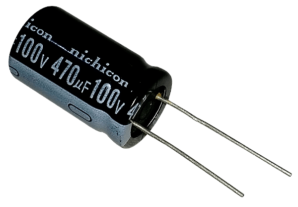 Capacitor Eletrolítico 470uf x 100V