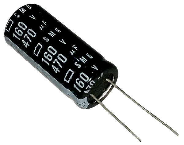 Capacitor Eletrolítico 470uf x 160V