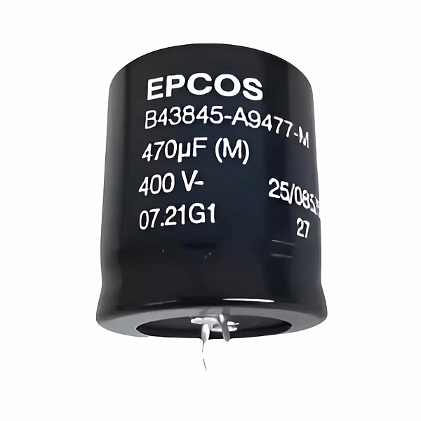 Capacitor Eletrolítico 470uF 400V 105°C B43845-A9477-M0 Epcos