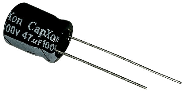 Capacitor Eletrolítico 47uf x 100V