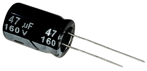 Capacitor Eletrolítico 47uf x 160V