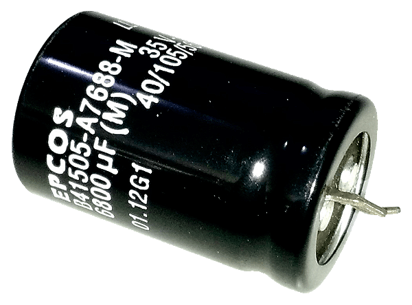 Capacitor Eletrolítico 6800uf x 35V