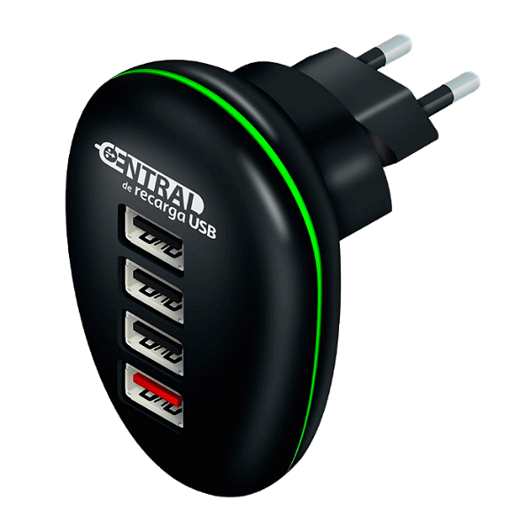 Central de recarga USB Comtac