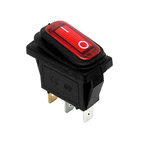 Chave Prova D'Agua Iluminada L/D 3T 220V 15A