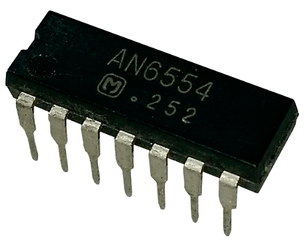 Circuito Integrado – CI AN 6554 14 Pinos