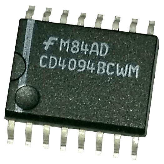 Circuito Integrado – CI CD 4094 SMD QUADRADO