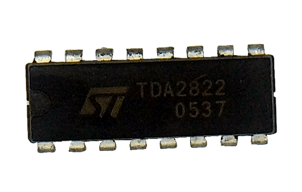 Circuito Integrado – CI TDA 2822 16 Pinos