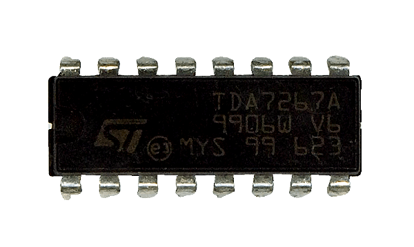 Circuito Integrado – CI TDA 7267 A 16 Pinos
