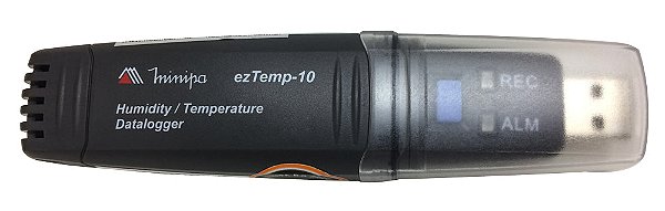 Data Logger de Temperatura e Umidade EzTemp10