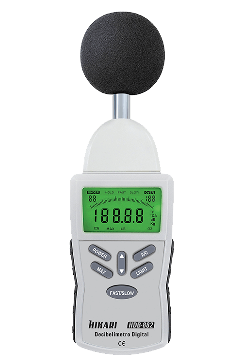 Decibelímetro Digital Portátil Hikari HDB-882
