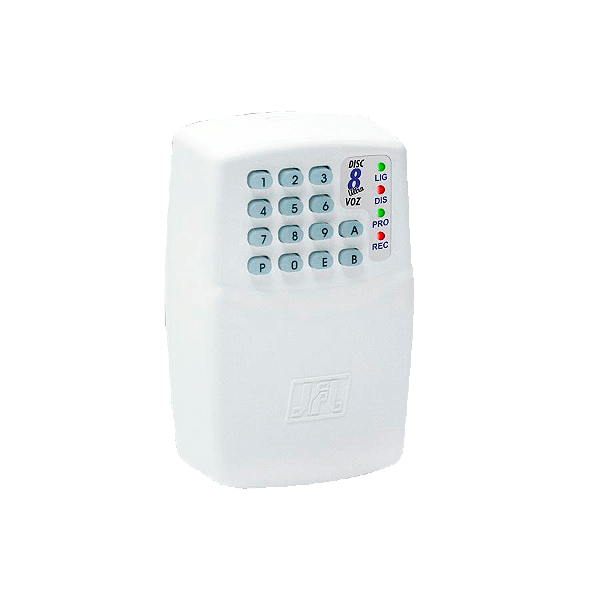 Discadora p/ Alarme Disc 8 voz p/ 8 números JFL