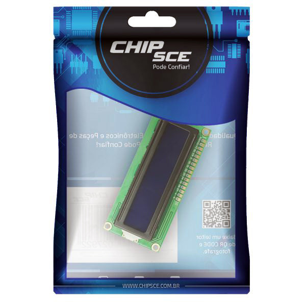 Display LCD 16X2 com Backlight Azul