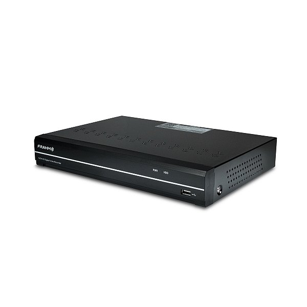DVR Gravador e Editor Digital de Vídeo Frahm, 16 Canais, 4 IP, HD SÉRIE-500