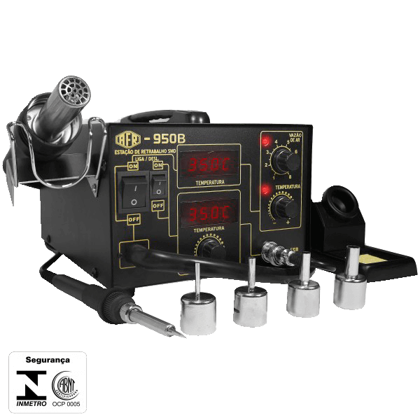 Estação de Retrabalho e Solda Digital AFR-950B