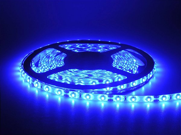 Fita Led 5050 12v 5 Metros Azul