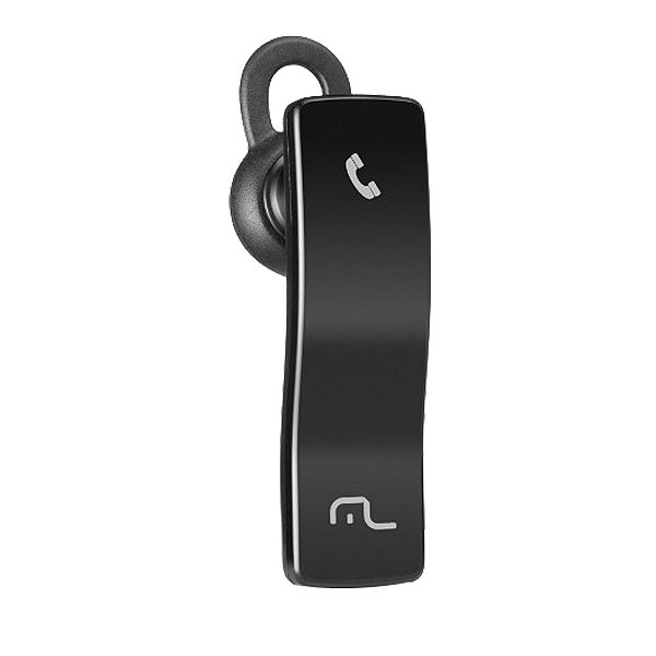 Fone Ouvido Bluetooth Multilaser Mono auricular com Carregador Automotivo - AU203