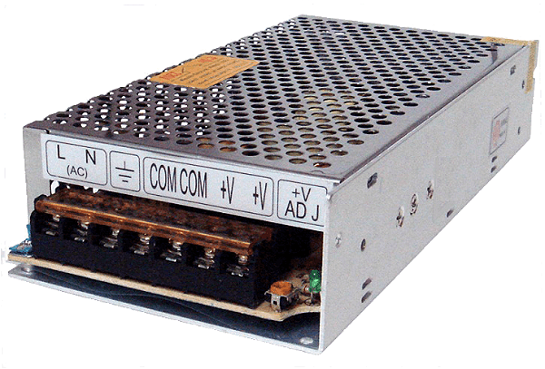 Fonte chaveada metálica  - 12V  - 80A - Bivolt