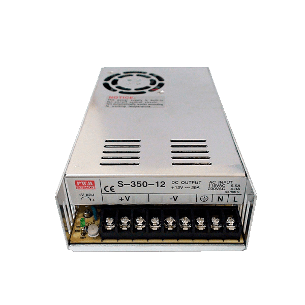 Fonte Chaveada Metalica 12v 30A 350W Bivolt
