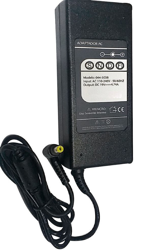 Fonte Notebook Acer 19V 4.74A Bivolt