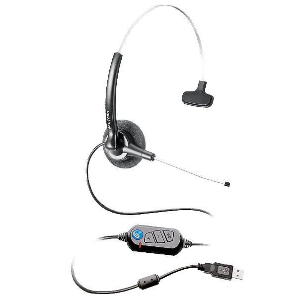 Headset Stile Compact VOIP USB