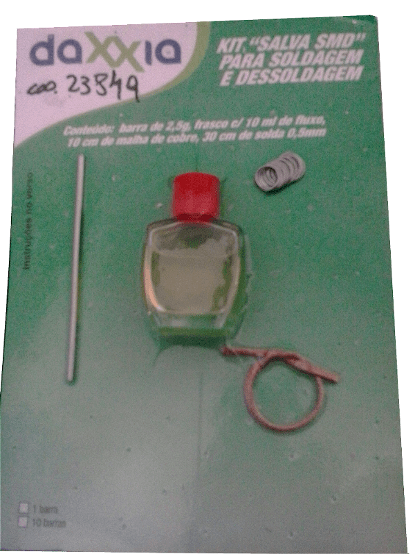 Kit Salva SMD para soldagem e dessoldagem