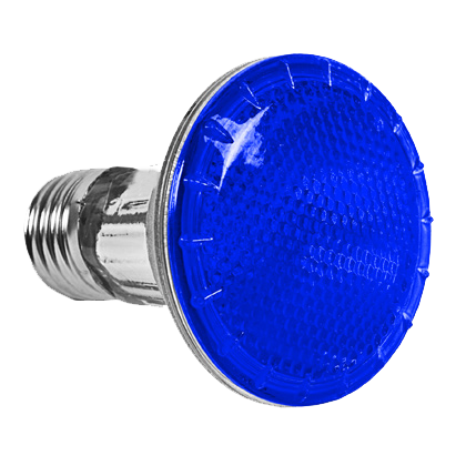 Lâmpada Par20 E27 led AVANT 6w com IP65 azul