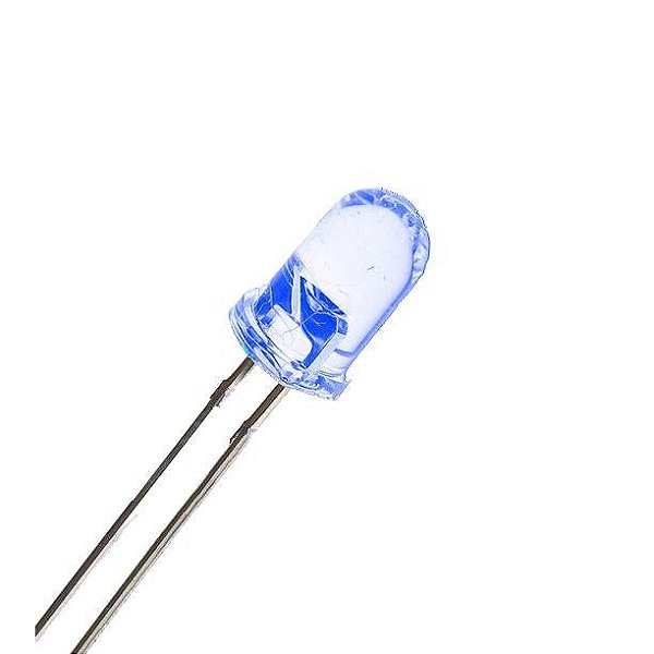 Led De Alto Brilho 5mm Azul
