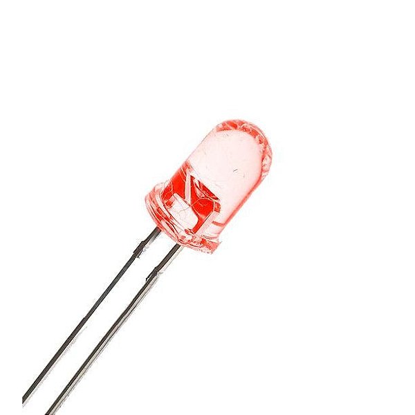 Led De Alto Brilho 5mm Vermelho