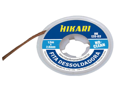 Malha Dessoldadora 1,5 x 2mm Hikari