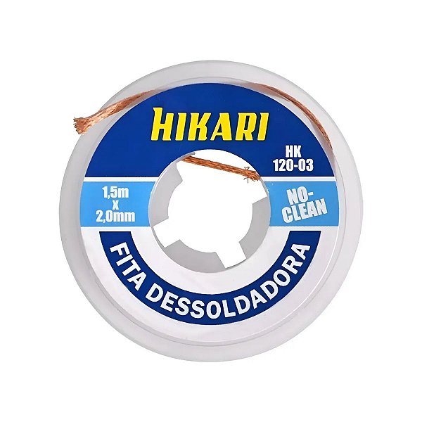 Malha Dessoldadora 1,5mm x 2m HK-120-03 Hikari