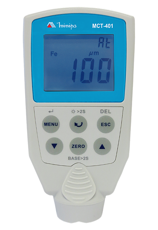 Medidor De Espessura De Camada Mct-401 Minipa