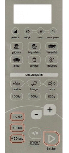 Membrana para Micro-ondas Brastemp BMC 20 AF - 2113074