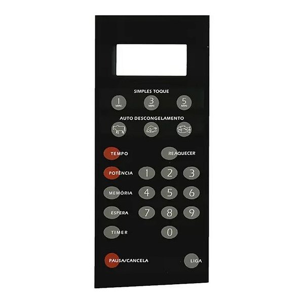 Membrana para Micro-ondas Brastemp BMP 28 EJB C/ DOUR - Preto - 2113007