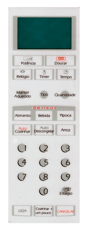 Membrana para Micro-ondas Brastemp BMU 27 A C/Dourador - 2113023