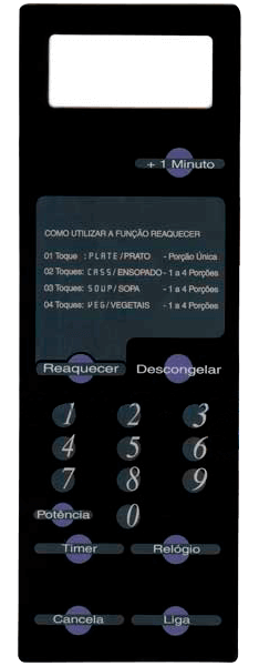 Membrana para Micro-ondas CONSUL MU 42 25X8.4 - 2116013