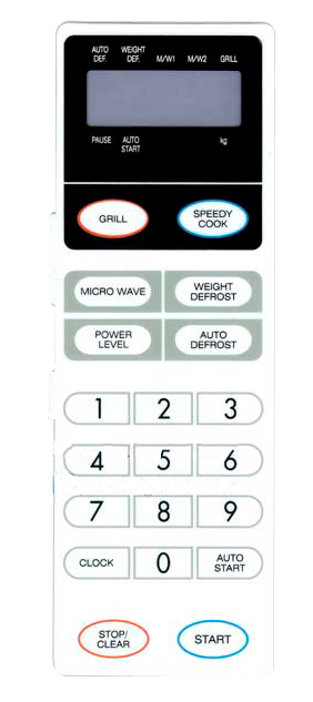 Membrana para Micro-ondas Daewoo OF 7892 - 2118001