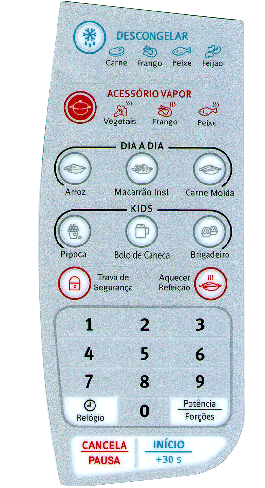 Membrana para Micro-ondas Electrolux MA 30 S - 2120031