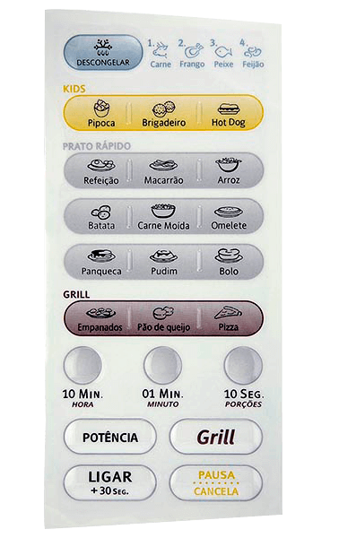 Membrana para Micro-ondas Electrolux ME 21 G - 2120002