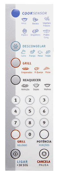 Membrana para Micro-ondas Electrolux ME 30 G - 2120007