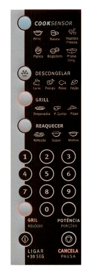 Membrana para Micro-ondas Electrolux ME 30 X - 2120008