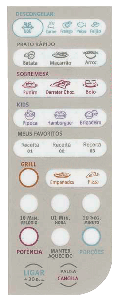 Membrana para Micro-ondas Electrolux MEG 33 - 2120016