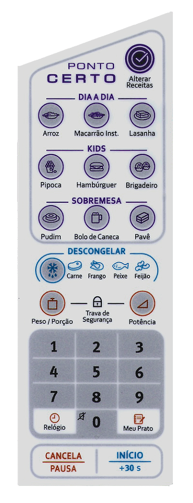 Membrana para Micro-ondas Electrolux MEP 41 - 2120029