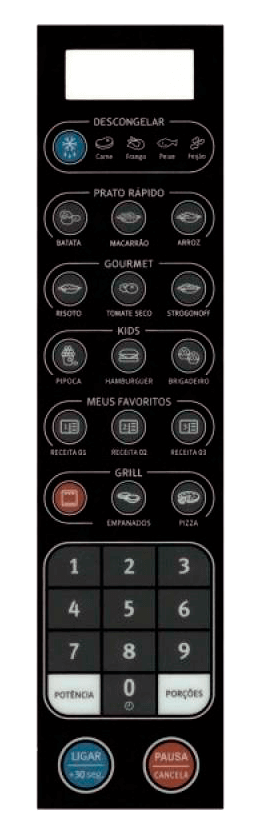 Membrana para Micro-ondas Electrolux MEV 41 - 2120024