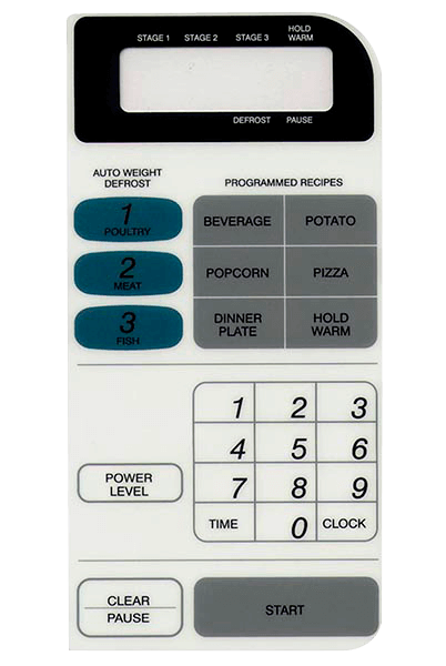 Membrana para Micro-ondas Emerson N 8665 W/8774 - 2121001