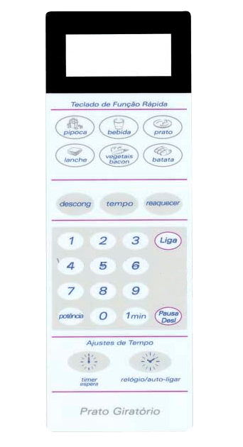 Membrana para Micro-ondas GE JEI 15010 - 2125003