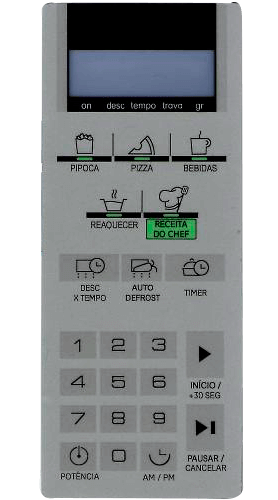 Membrana para Micro-ondas GE MOGE 031SD28 IN - 2125005